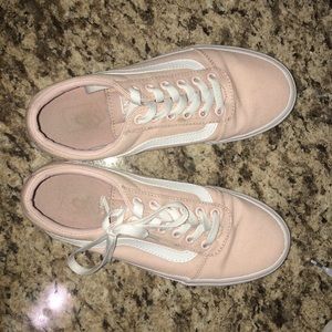 light pink vans